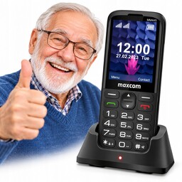 Telefon Maxcom MM445 L dla Seniora Sos 4G
