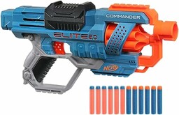 Wyrzutnia Nerf Elite 2.0 Commander RD-6, 12 oryginalnych