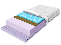 Materac 160x200 z pianki trawa morska i marshmalo