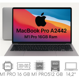 Apple MacBook Pro 14 A2442 M1 PRO 16GB