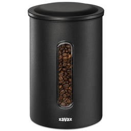 XAVAX Pojemnik stalowy Barista 111262 3.6 l Czarny