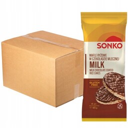 Sonko Wafle ryżowe w czekoladzie mlecznej 65 g