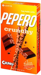 Paluszki Pepero Crunky z chrupiącą czekoladą 39g -