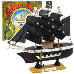 Statek Model Kolekcjonerski Żaglowiec Piracki