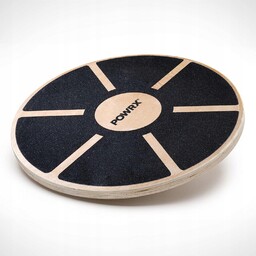 Dysk Balansowy Drewniany Powrx 39,5cm Powierzchnia Grip Premium