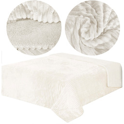 Narzuta Dwustronna Capri Krem 160x200