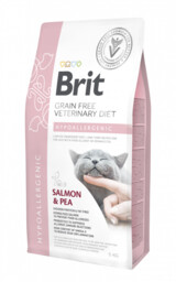 Brit gf veterinary diets cat Hypoallergenic 400g