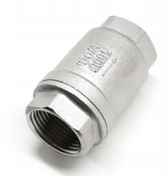 Zawór zwrotny prosty Gw 1 1/4" (5/4") SS316
