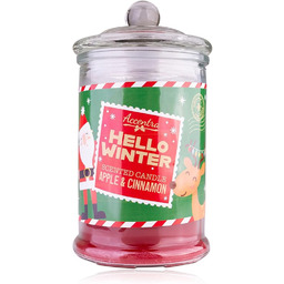Accentra świeca zapachowa Hello WINTER w słoiku