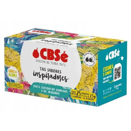 Yerba Mate CBSe de Guarana Y Jengibre Cocido
