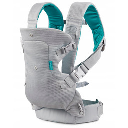 Nosidełko klasyczne Infantino regulowane szaro-zielone// Z3