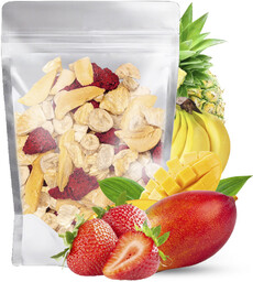 MIX Truskawka/Mango/Banan/Ananas 100g KLASA AAA / Jedwabny szlak