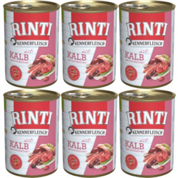 RINTI Kennerfleisch Veal 6x400 g mokra karma