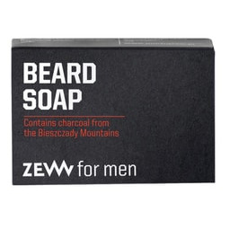 ZEW for Men Beard Soap with charcoal Szampon