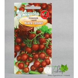 Pomidor gruntowy wysoki Black Cherry - owoce typu