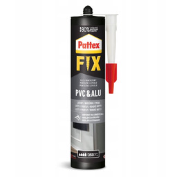 Fix PVC&ALU PATTEX klej montażowy - biały 440g