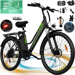 Rower elektryczny męski/damski C26 Pro miejski 720WH 36V