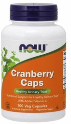 Now Foods Cranberry Caps- Żurawina- 100 Kapsułek