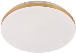 Plafon okrągły Babilon mały złoty 4000k LP-335/1C S
