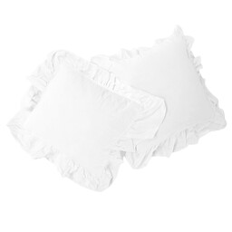 Darymex Komplet 2 szt. poszewek bawełnianych 40x40 Biała