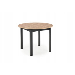 Ringo Okrągły Stół 102 cm rozkładany dąb artisan