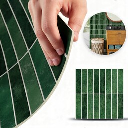 Samoprzylepny Panel Ścienny Naklejka Pcv Laminat Połysk 3D