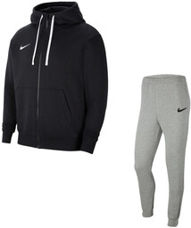 Dres męski bawełniany Nike ROZPINANY czarny/szary CW6887-010 +