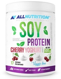 Allnutrition Soy Protein 500g Biała Czekolada-ananas