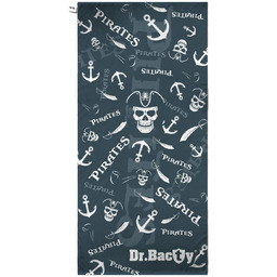 Dr. Bacty, Ręcznik szybkoschnący, Piraci XL, 70x140 cm