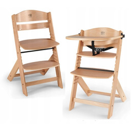 Krzesełko Do Karmienia Dla Dzieci 3w1 Kinderkraft Drewniane