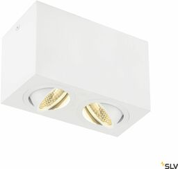 TRILEDO Double lampa sufitowa natynkowa LED, biały, 3000K,
