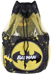Batman Dc Comics Czarno-Żółty Plecak-Worek, Wyprawka Szkolna