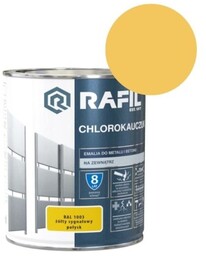 RAFIL Emalia Chlorokauczuk 0,75L żółty sygnałowy RAL 1003