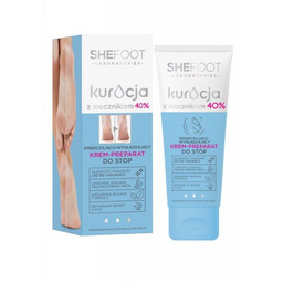 Zmiękczająco-wygładzający KREM-PREPARAT do stóp - mocznik 40% 75ml