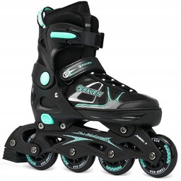 Rolki Regulowane Raven Spirit Black/Mint 37-40
