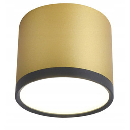 Lampa ufitowa TUBA złota LED 9W 2275956