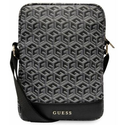 GUESS Torba na tablet GCube Stripe Czarny