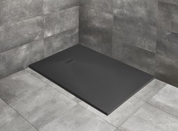 Radaway brodzik z konglomeratu Kyntos F antracyt 100x90