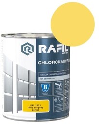 RAFIL Emalia Chlorokauczuk 0,75L żółty drogowy RAL 1023