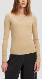 GUESS Beżowy damski longsleeve Colette