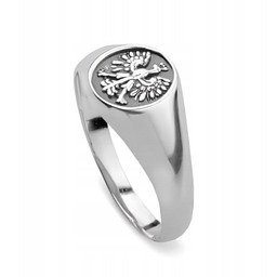 Sygnet Patriotyczny srebro pr. 925 Pierścień ORZEŁ