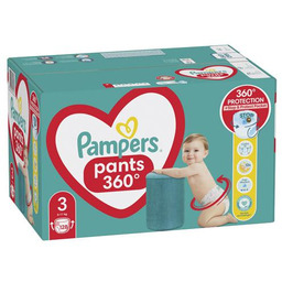 Pampers Pieluchomajtki rozmiar 3 6-11kg, 128 sztuk