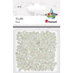 Koraliki kreatywne do nawklekania perłowe 30g Titanum TI390752-11883