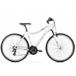 Rower Romet Orkan D biało-fioletowy 17 M