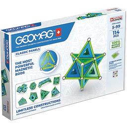 Geomag, klocki, Classic Panels Recycled 114 el, G473