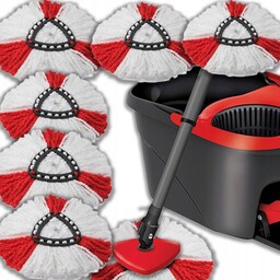 6x Wkłady Do Mopa Obrotowego Vileda Turbo Końcówki