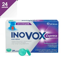 Inovox Express smak miętowy 24 sztuk