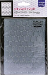 Vaessen Creative Folder Embossing, przezroczysty, 14,6 x 10,8