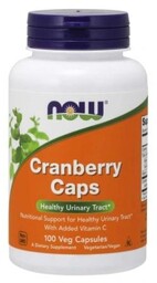NOW FOODS Cranberry Żurawina 700 mg, 100 kapsułek