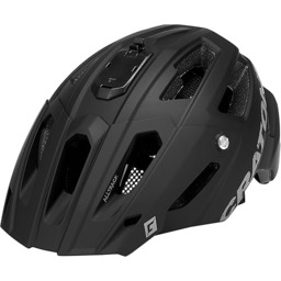 Cratoni Kask AllTrack, Black Rubber, S/M (54-58 cm)